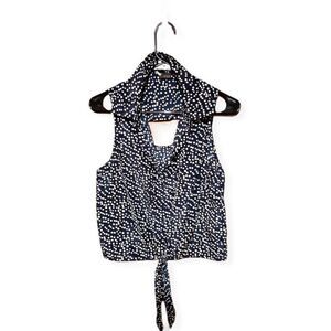 Urban Outfitters Sparkle and Fade Polka Dot Crop
